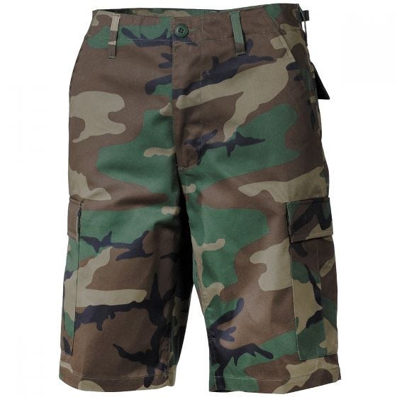 MFH US BDU Bermudashortsit - Woodland