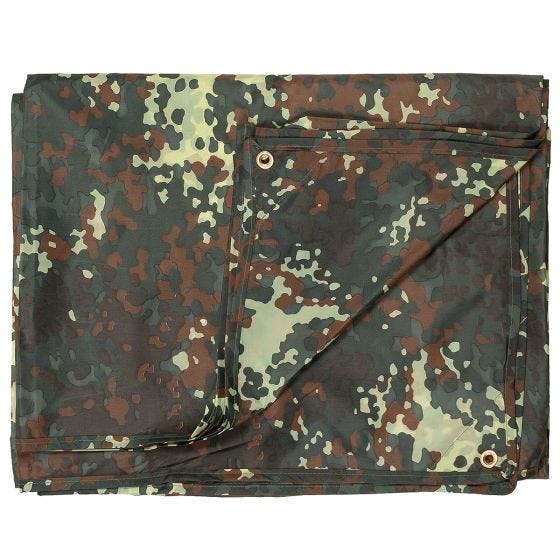 MFH 'Tarp' Suojapeite 300x400cm - Flecktarn