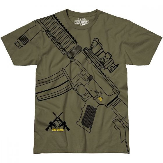 7.62 Design Get Some T-paita Military Green