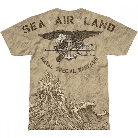 7.62 Design USN Seals Naval Special Warfare T-paita Sand