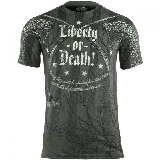 7.62 Design Liberty or Death T-paita Hiili