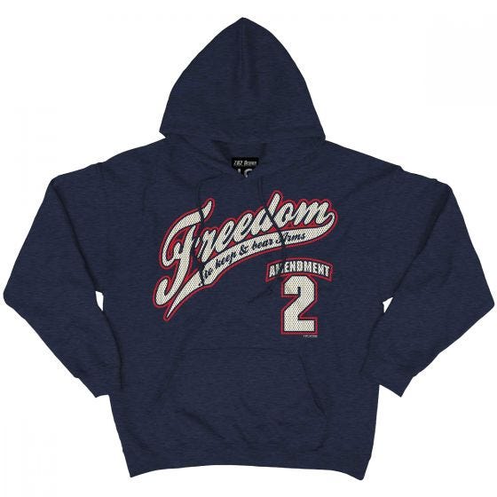 7.62 Design 2nd Amendment Freedom Huppari Navy Heather