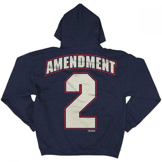 7.62 Design 2nd Amendment Freedom Huppari Navy Heather