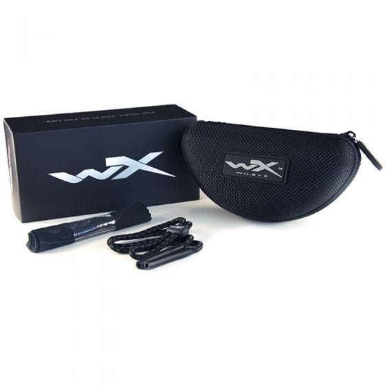 Wiley X WX Ignite Glasses - Smoke Grey Lens / Matte Black Frame   DISC