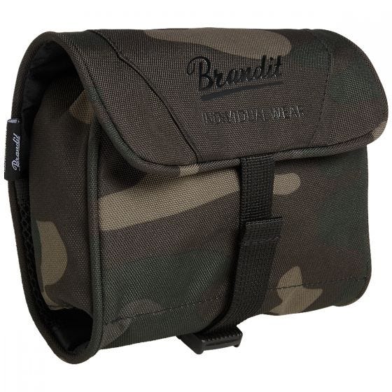 Brandit Keskikokoinen Toilettilaukku Dark Camo