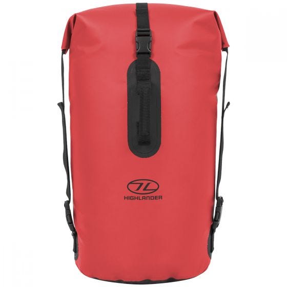 Highlander Troon Drybag 45L Duffle Bag Red