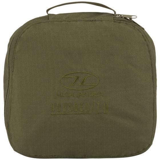 Highlander Boulder Matkakassi 70 L - Oliivi