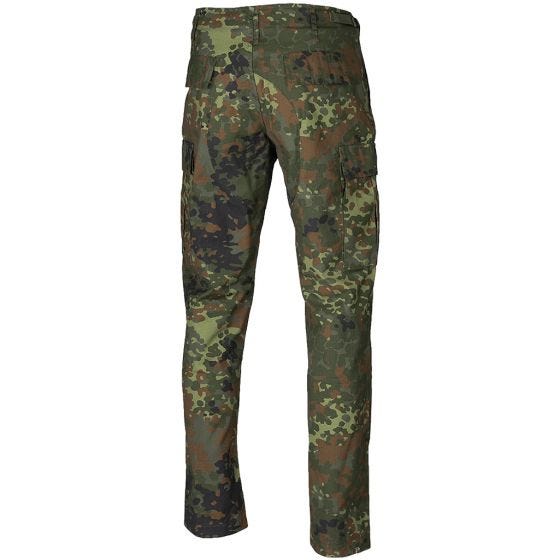 Teesar Housut US BDU Ripstop SlimFit Flecktarn