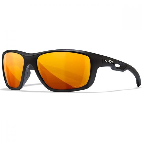 Wiley X WX Aspect Silmälasit - Captivate Polarized Bronze Mirror Lens / Matte Black Frame