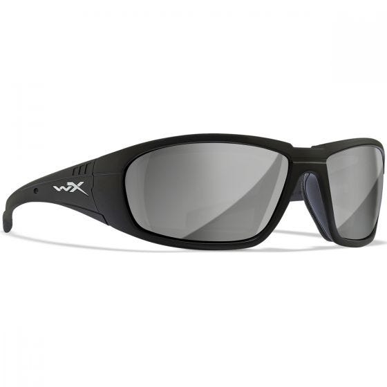 Wiley X WX Boss Silmälasit - Silver Flash Lens / Matte Black Frame