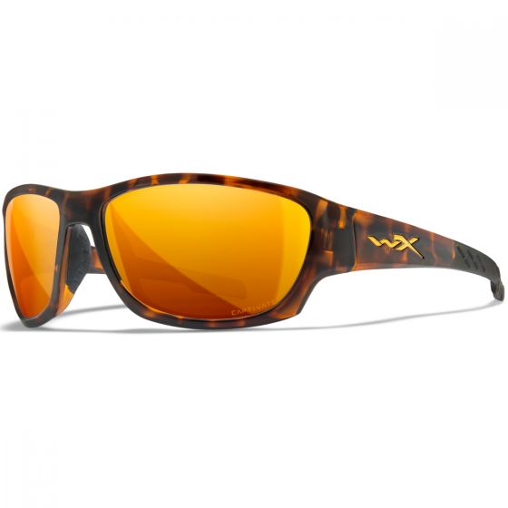 Wiley X WX Climb Silmälasit - Captivate Polarized Bronze Mirror Lenses / Gloss Tortoise Frame