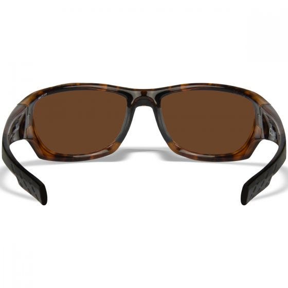 Wiley X WX Climb Silmälasit - Captivate Polarized Bronze Mirror Lenses / Gloss Tortoise Frame