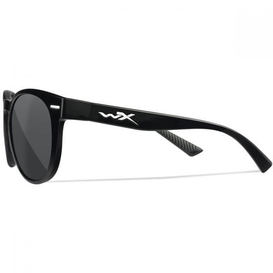 Wiley X WX Covert Silmälasit - Grey Lenses / Gloss Black Frame