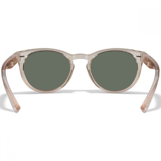Wiley X WX Covert Silmälasit - Captivate Polarized Rose Gold Lenses / Gloss Crystal Blush Frame