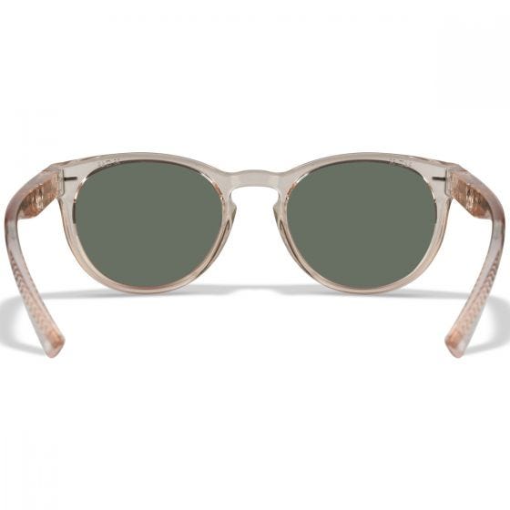 Wiley X WX Covert Silmälasit - Captivate Polarized Rose Gold Lenses / Gloss Crystal Blush Frame