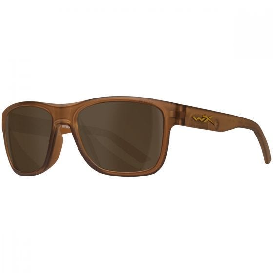 Wiley X WX Ovation Silmälasit - Brown Lenses / Matte Rootbeer Frame