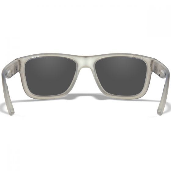 Wiley X WX Ovation Silmälasit - Captivate Polarized Blue Mirror Lenses / Matte Slate Frame