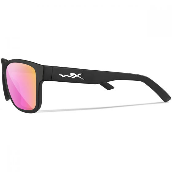 Wiley X WX Ovation Silmälasit - Captivate Polarized Rose Gold Mirror Lenses / Matte Black Frame