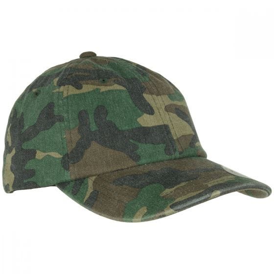 YP Low Profile Camo Washed Lippalakki Pesty Woodland