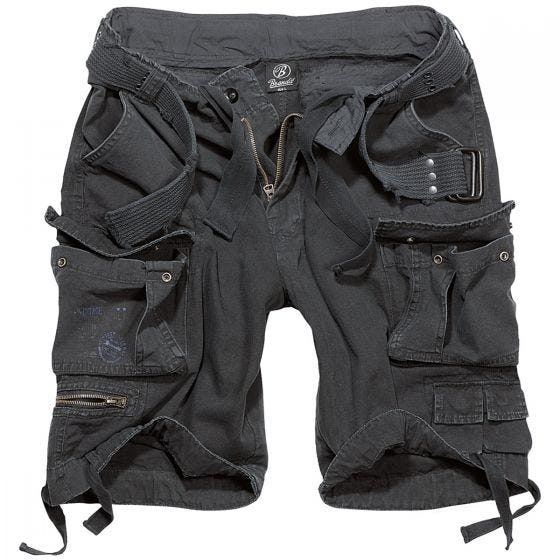 Brandit Savage Vintage Shortsit - Musta