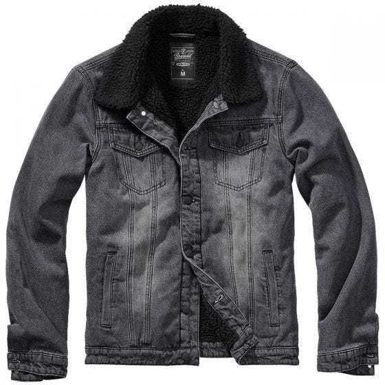 Brandit Sherpa Denim Takki - Musta/Musta