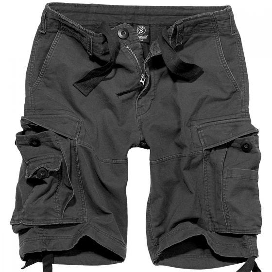 Brandit Vintage Classic Shortsit - Musta