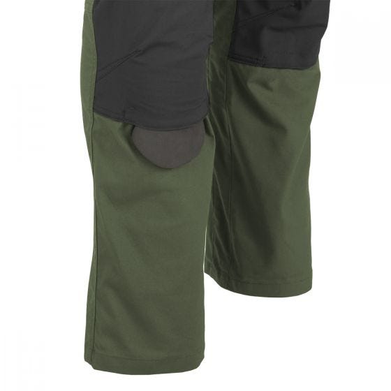 Helikon Woodsman Trousers Taiga Green / Black