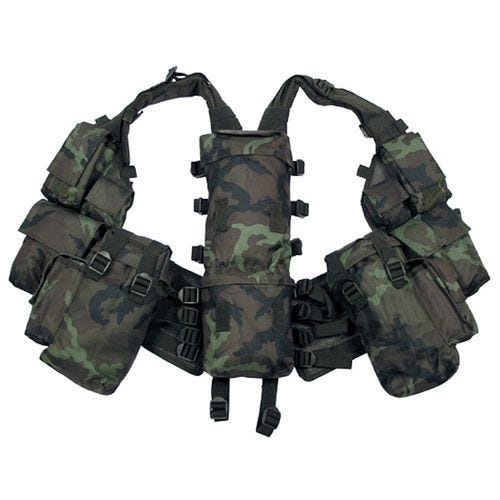 MFH South African Assault Vest Czech Woodland