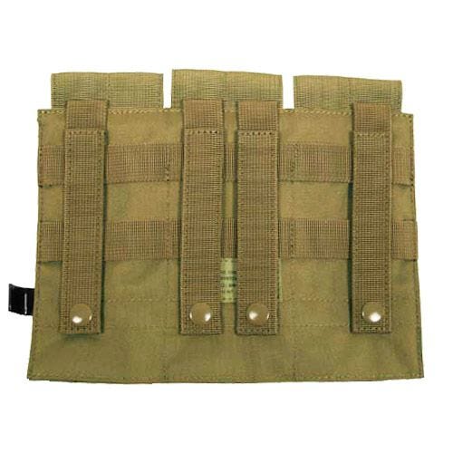 MFH M4/M16 MOLLE Kolmoispatruunatasku - Coyote