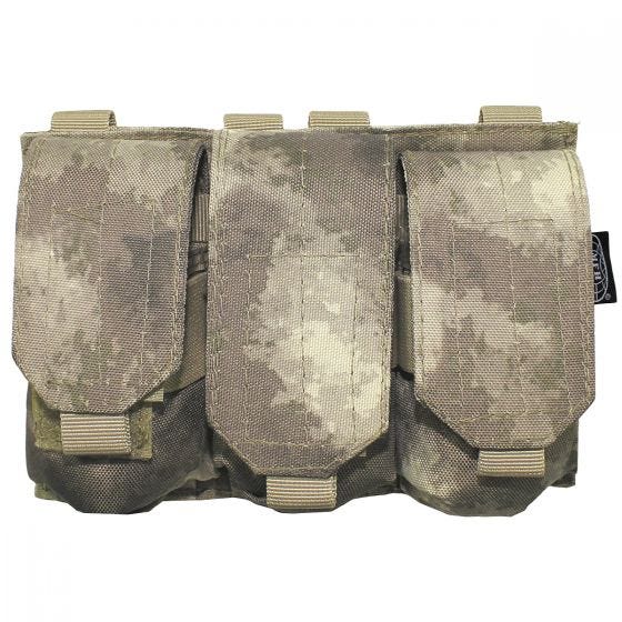 MFH M4/M16 MOLLE Kolmoispatruunatasku - HDT Camo AU