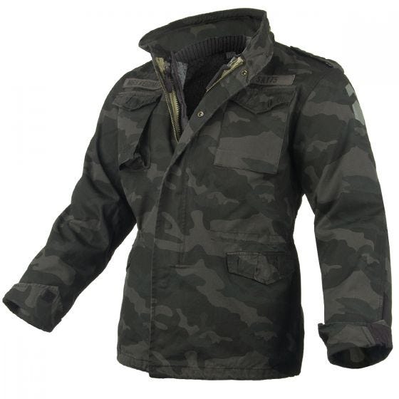 Surplus M65 Regiment Takki - Black Camo