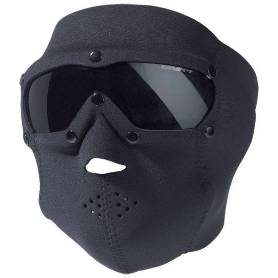 Swiss Eye Neoprene Face Mask Black Smoke Lens