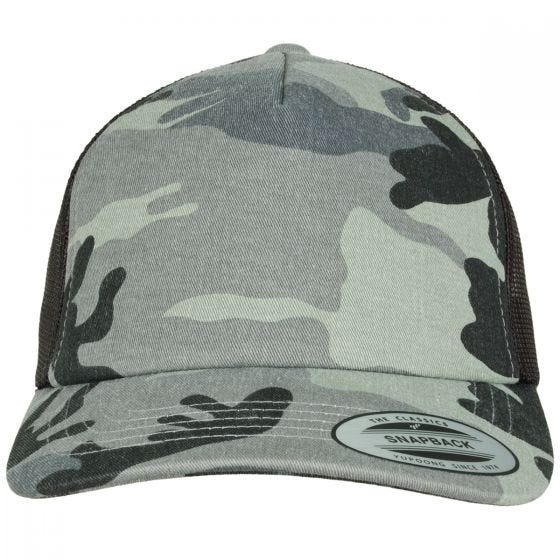 YP Trucker Lippalakki Maastokuosi Dark Camo/Musta