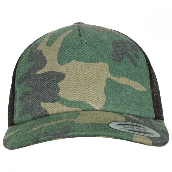 YP Trucker Lippalakki Maastokuosi Woodland/Musta