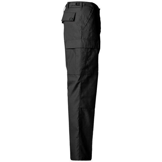 MFH US BDU Reinforced Taisteluhousut - Musta