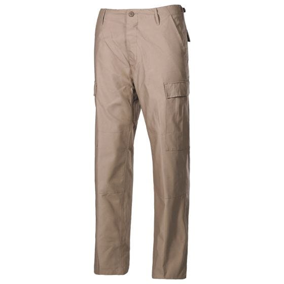 MFH US BDU Reinforced Taisteluhousut - Khaki