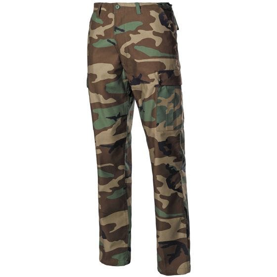 MFH US BDU Taisteluhousut - Woodland