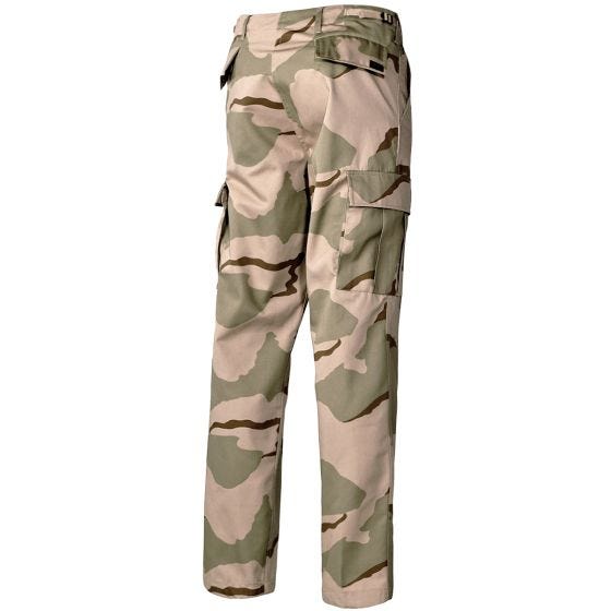 MFH US BDU Taisteluhousut - 3-Värinen Desert
