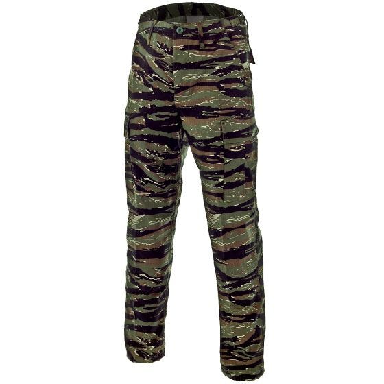 MFH BDU Taisteluhousut Ripstop - Tiger Stripe