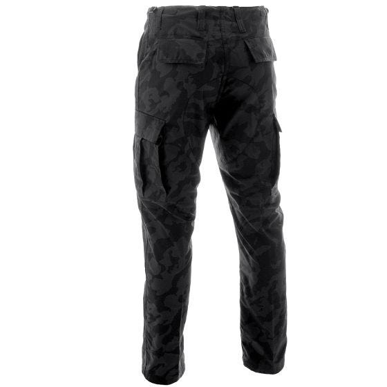MFH BDU Taisteluhousut Ripstop - Night Camo