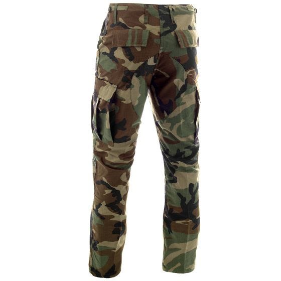 MFH BDU Taisteluhousut Ripstop - Woodland