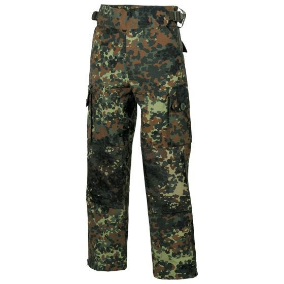 MFH Comando Smock Housut Ripstop - Flecktarn