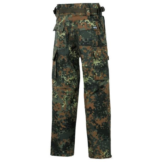 MFH Comando Smock Housut Ripstop - Flecktarn