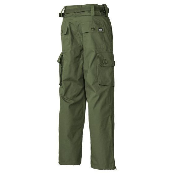 MFH Comando Smock Housut Ripstop - Od-Vihreä