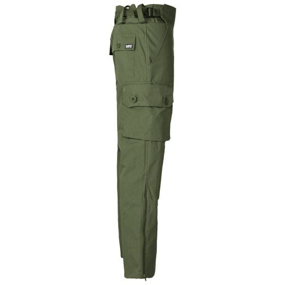 MFH Comando Smock Housut Ripstop - Od-Vihreä