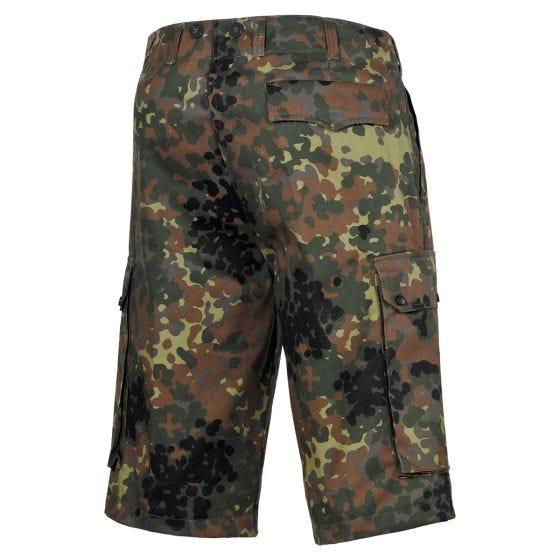 MFH BW Bermudashortsit - Flecktarn