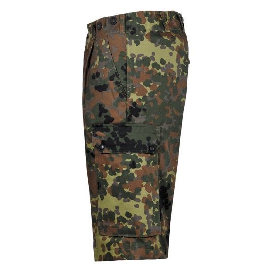 MFH BW Bermudashortsit - Flecktarn