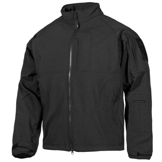 MFH Liberty Soft Shell -takki - Musta