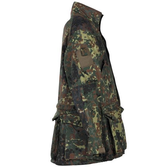 MFH BW Pitkä Taistelutakki - Flecktarn