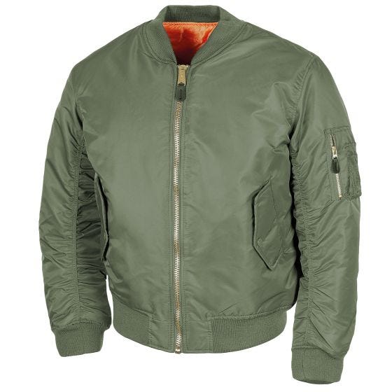 MFH US MA1 Lentäjäntakki - OD Green
